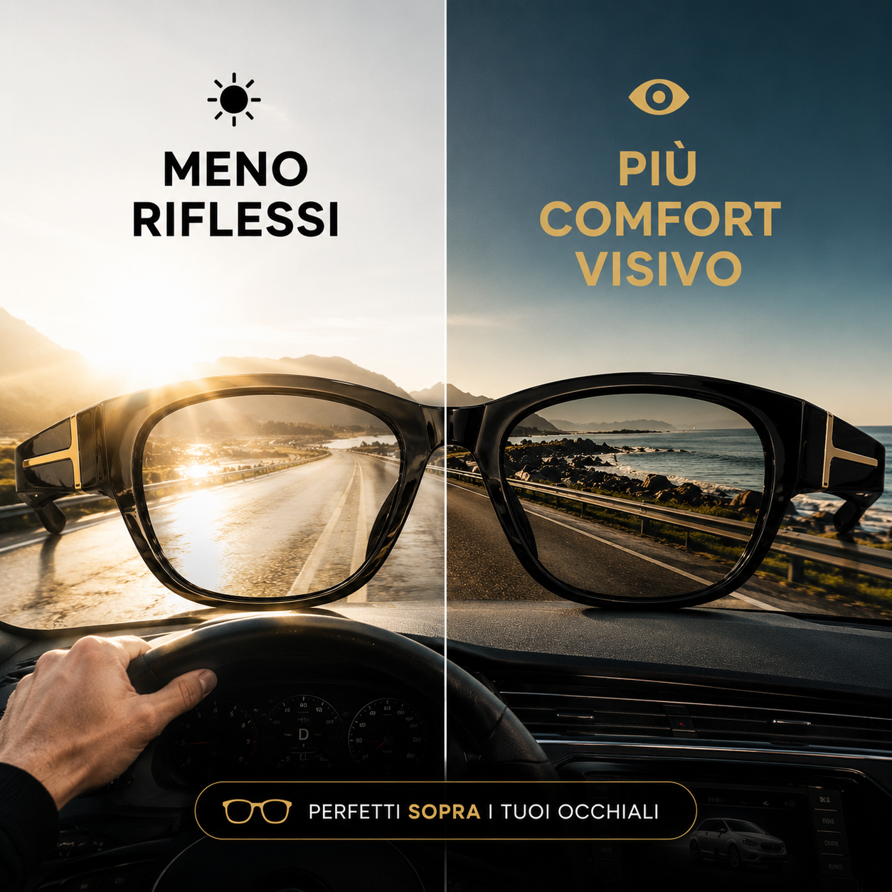 Sovraocchiali Comfort Vision