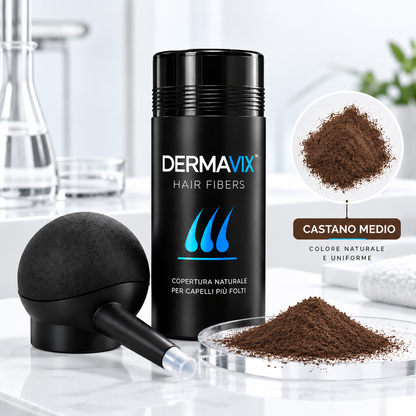 DERMAVYX™ | Fibre Volumizzanti per Capelli e Barba