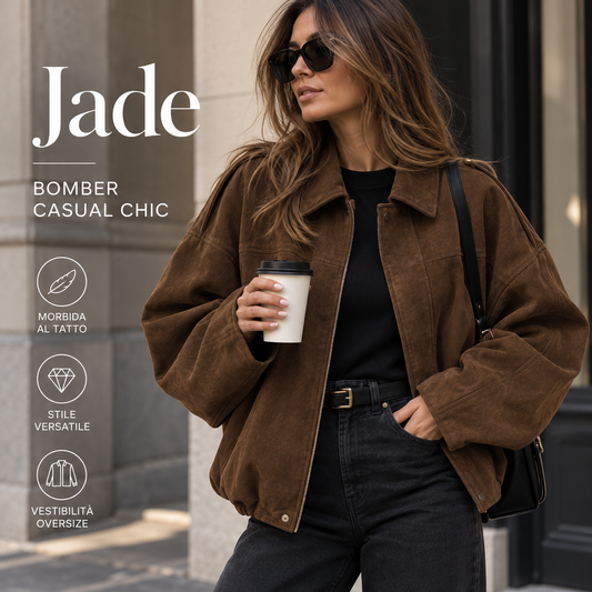 Jade | Bomber Casual Chic