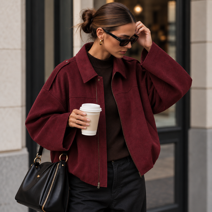 Jade | Bomber Casual Chic